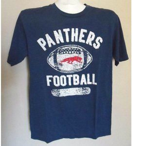 Men's Custom '77 "Panthers Football" T-Shirt, Blue, Size: S